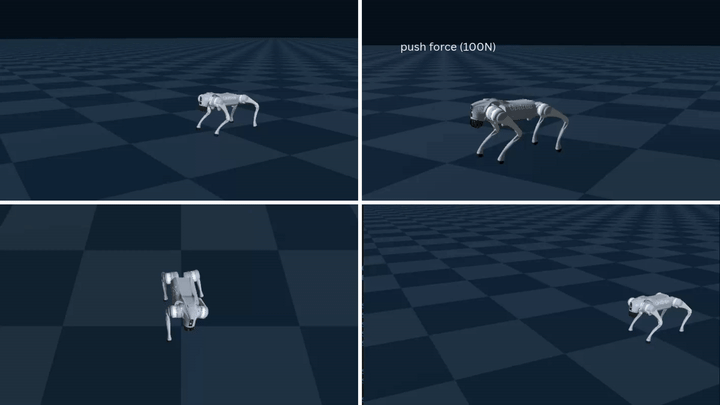 Stress test in simulation